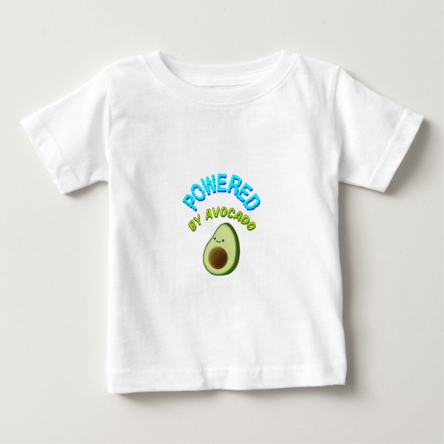 Camiseta Para Bebê Avocado Por Avocado (Frente)