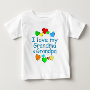 Camiseta Para Bebê Avós