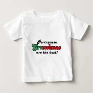 Camiseta Para Bebê Avós portuguesas