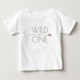 Camiseta Para Bebê Aztec Wild One | Primeiro Aniversário