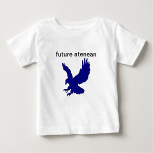 Camiseta Para Bebê Azul Eagle de Ateneo