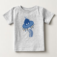 Azul Kawaii Octopus UFO