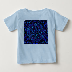 Camiseta Para Bebê Azulada
