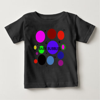 Camiseta Para Bebê Babby Bubbles Kinder Multi bubble)