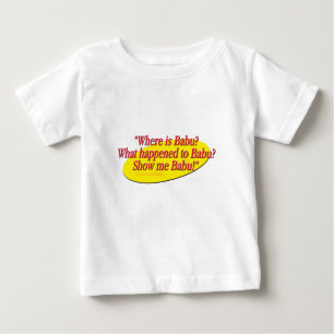 Camiseta Para Bebê Babu! …