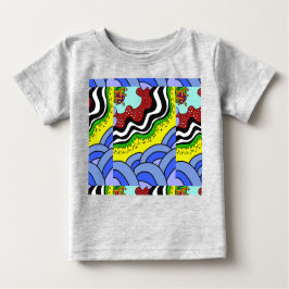 Camiseta Para Bebê Baby Art