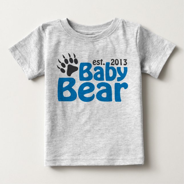 Camiseta Para Bebê Baby Bear Boy 2013 (Frente)