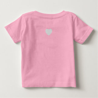 Camiseta Para Bebê Baby bodysuit "pcog" round w/ scripture & heart