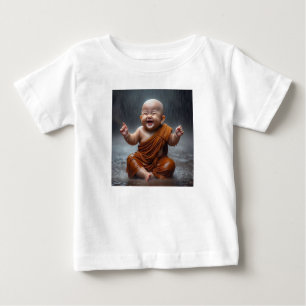 Camiseta Para Bebê Baby Buddha
