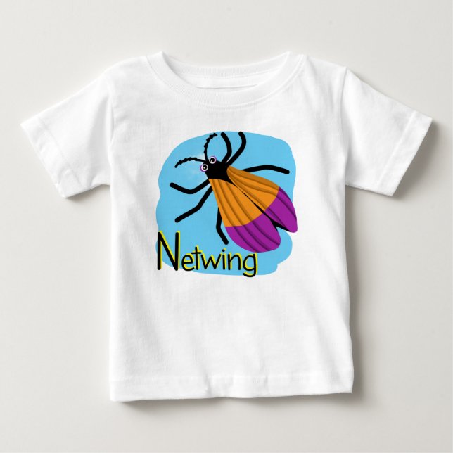 Camiseta Para Bebê Baby Bug N (Frente)