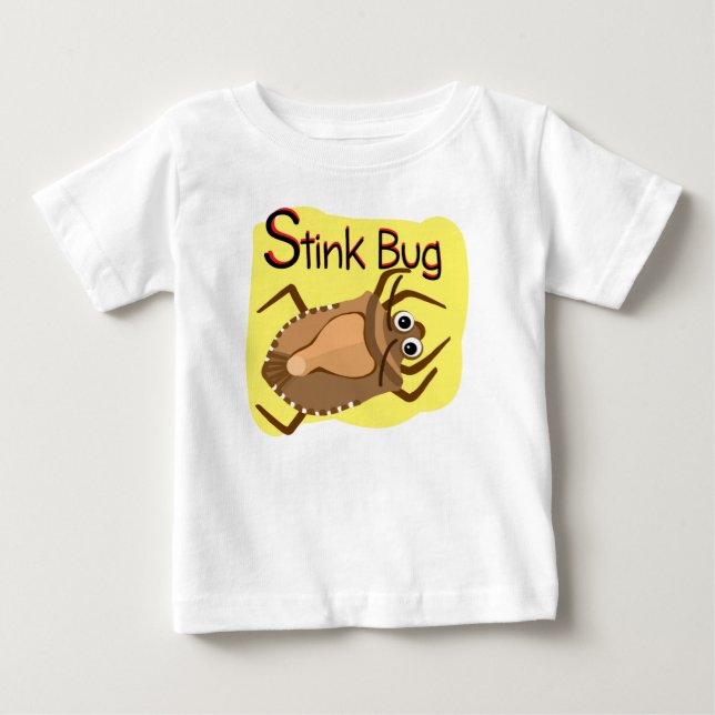 Camiseta Para Bebê Baby Bug S (Frente)