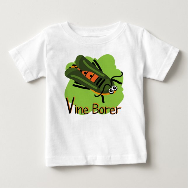 Camiseta Para Bebê Baby Bug V (Frente)