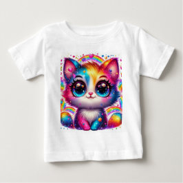 Camiseta Para Bebê Baby Cat