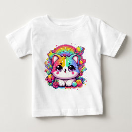 Camiseta Para Bebê Baby Cat 4