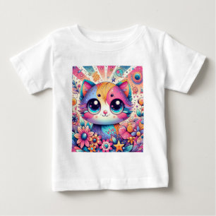 Camiseta Para Bebê Baby Cat 5