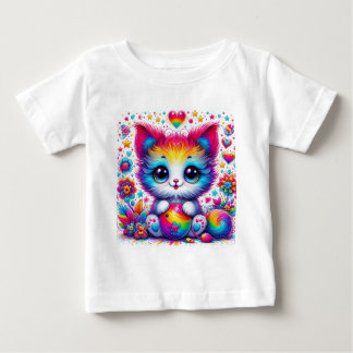 Camiseta Para Bebê Baby Cat 7