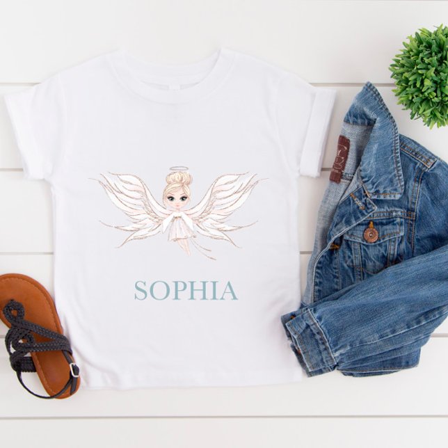 Camiseta Para Bebê Baby Cute Angel (Criador carregado)