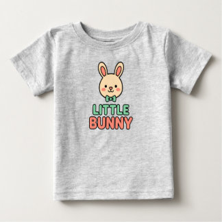Camiseta Para Bebê Baby Easter Bunny Shirt Cute Little Bunny Toddler 