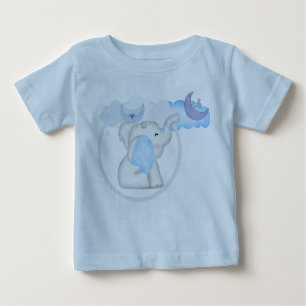 Camiseta Para Bebê Baby Elephant Baby T-Shirt
