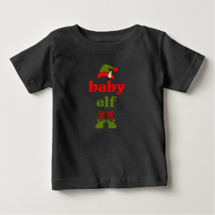 CAMISETA PARA BEBÊ BABY ELF CHRISTMAS T-SHIRT