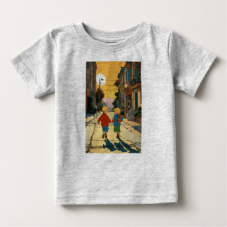 Camiseta Para Bebê Baby Fine Jersey T-Shirt