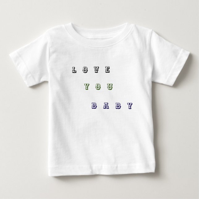 Camiseta Para Bebê Baby Fine Jersey T-Shirt (Frente)