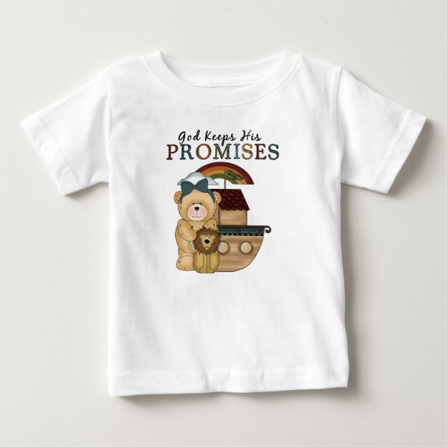 Camiseta Para Bebê Baby Fine Jersey T-Shirt (Frente)