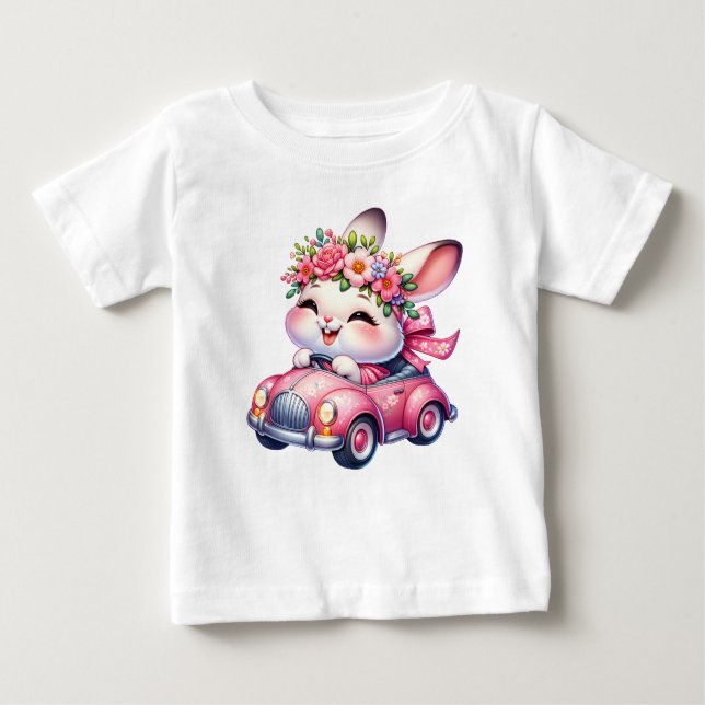 Camiseta Para Bebê Baby Fine Jersey T-Shirt (Frente)