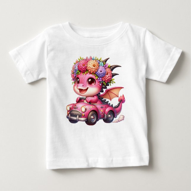 Camiseta Para Bebê Baby Fine Jersey T-Shirt (Frente)