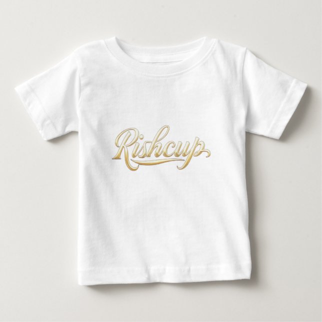 Camiseta Para Bebê Baby Fine Jersey T-Shirt (Frente)
