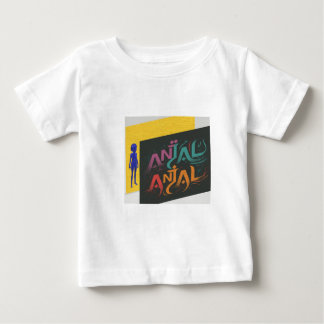 Camiseta Para Bebê Baby Fine Jersey T-Shirt