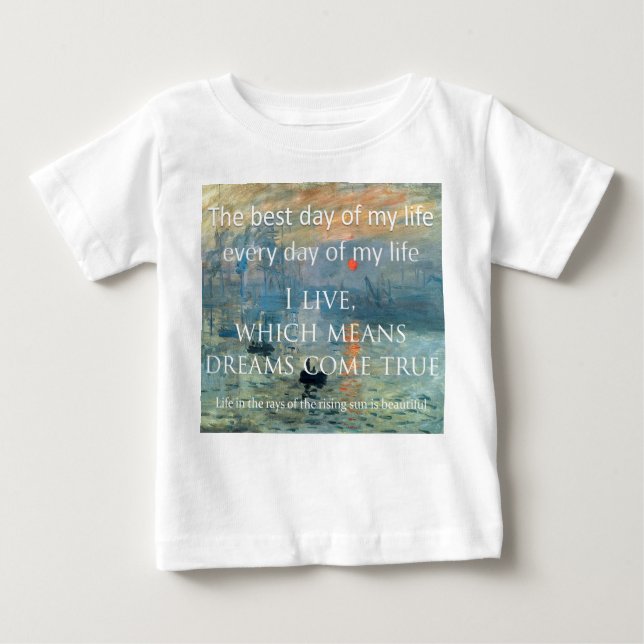 Camiseta Para Bebê Baby Fine Jersey T-Shirt (Frente)