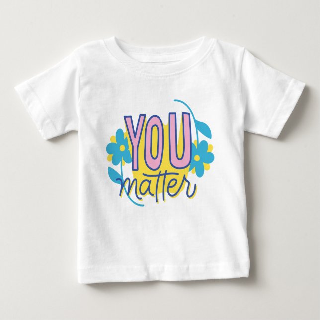 Camiseta Para Bebê Baby Fine Jersey T-Shirt (Frente)