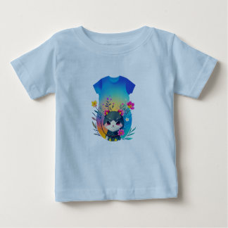 Camiseta Para Bebê Baby Fine Jersey T-Shirt