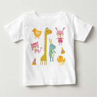 Camiseta Para Bebê Baby Fine Jersey T-Shirt