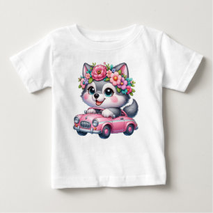 Camiseta Para Bebê Baby Fine Jersey T-Shirt