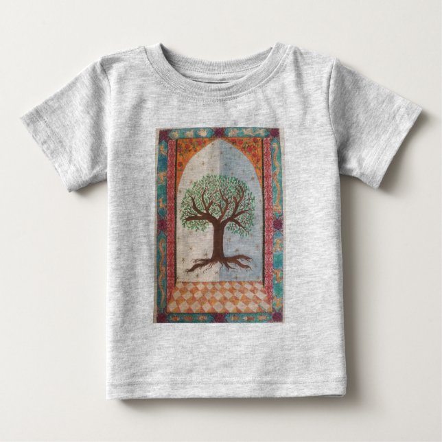 Camiseta Para Bebê Baby Fine Jersey T-Shirt (Frente)