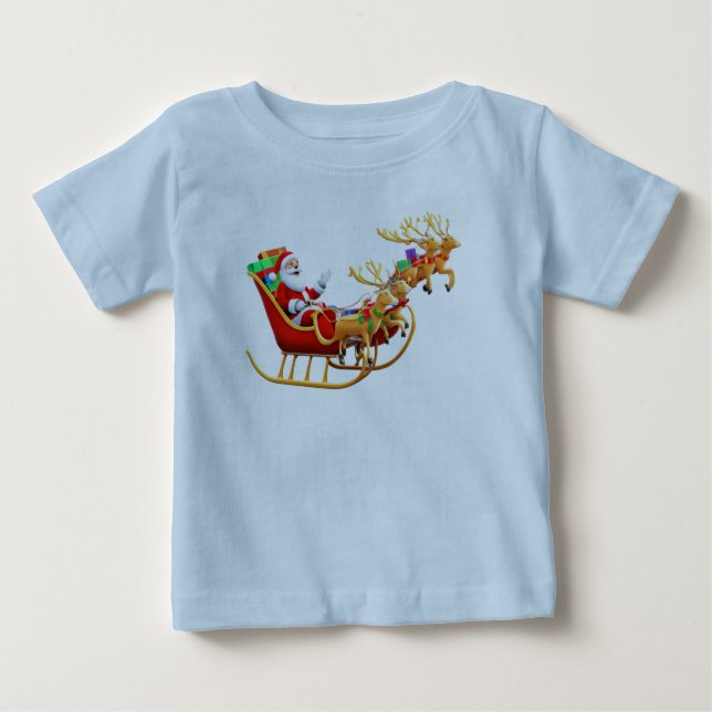 Camiseta Para Bebê Baby Fine Jersey T-Shirt (Frente)