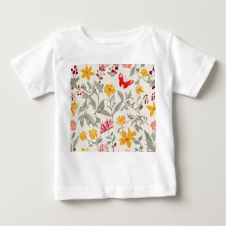 Camiseta Para Bebê Baby Flower Fine Jersey