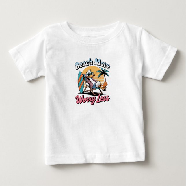 Camiseta Para Bebê baby funny t shirt design (Frente)
