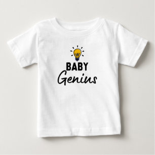 Camiseta Para Bebê Baby Genius