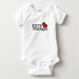 Camiseta Para Bebê Baby Gerber Cotton One Piece with Snaps - Heart