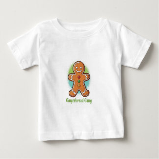 Camiseta Para Bebê Baby Gingerbread Gang Personalized T-Shirt