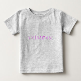 Camiseta Para Bebê Baby Girl "I am Vietnamese"