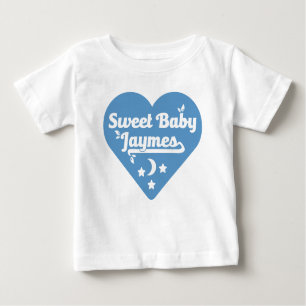 Camiseta Para Bebê Baby Jaymes Design