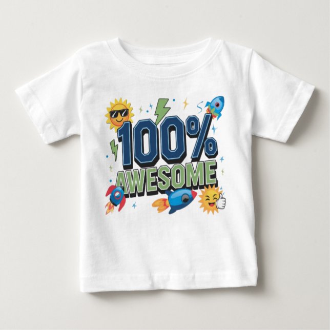 CAMISETA PARA BEBÊ BABY JERSEY TSHIRT (Frente)