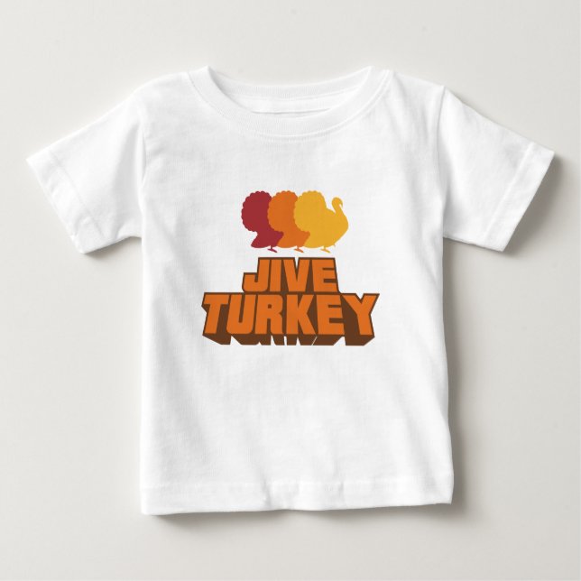 Camiseta Para Bebê Baby Jive Turquia (Frente)