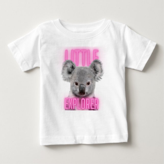 Camiseta Para Bebê Baby Koala Baby T-shirt (Frente)