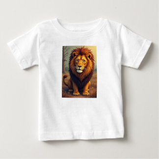 Camiseta Para Bebê Baby Lion T-Shirts