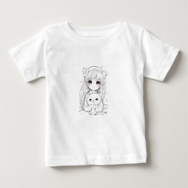 Camiseta Para Bebê Baby nice (Frente)